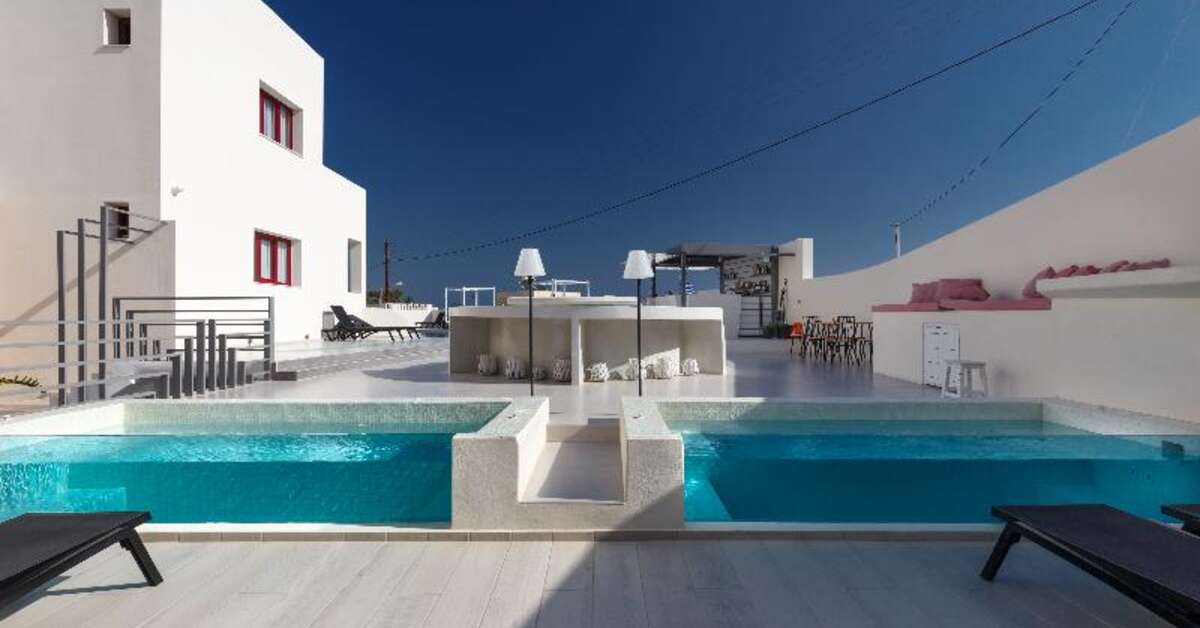 Een foto van het zwembad bij Mar 'n Mar Hotel & Suites