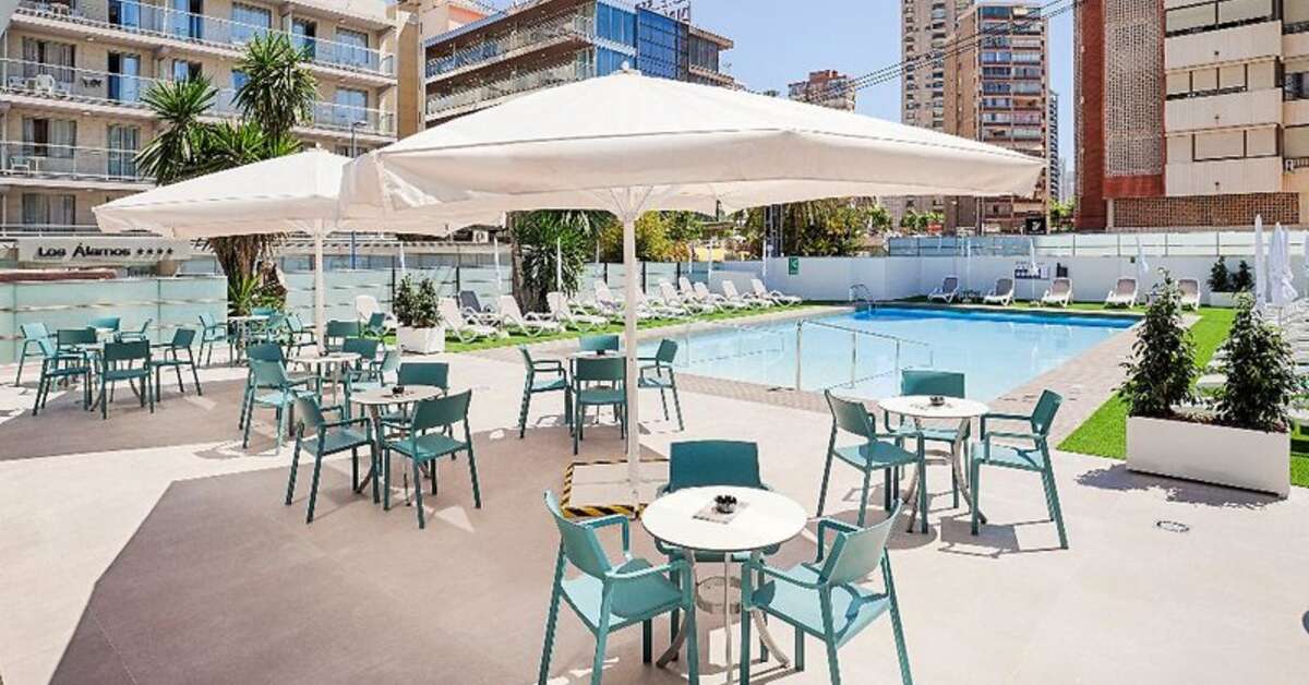 Een foto van het zwembad bij Hotel Benidorm Centre