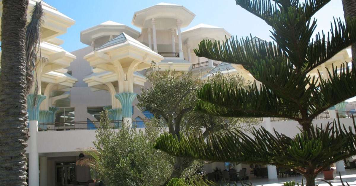 Ein Foto von der Außenansicht des Hasdrubal Prestige Thalassa & Spa Djerba