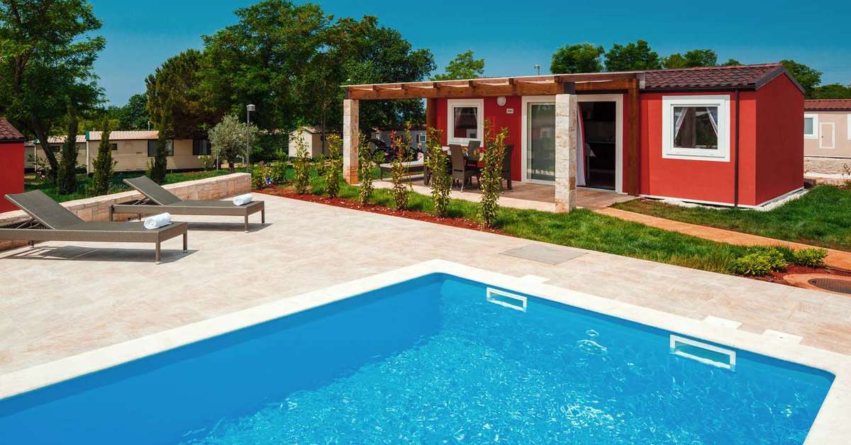 Een foto van het zwembad bij Camping Park Umag