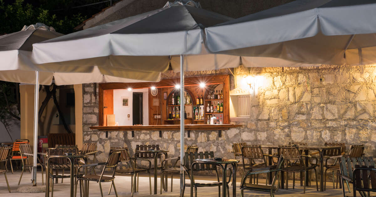 Een foto van de faciliteiten bij Sunset Hotel Corfu