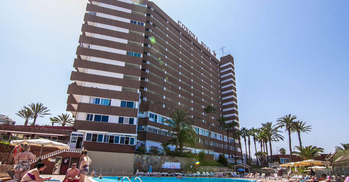 Een foto van een overzicht van Appartementen Corona Roja