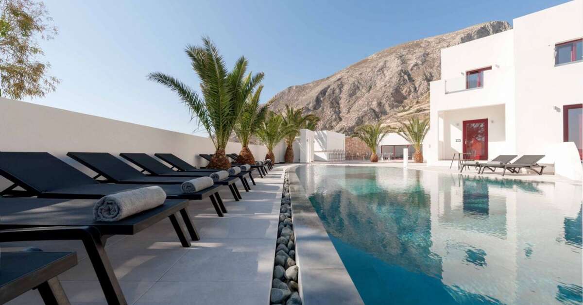 Een foto van het zwembad bij Mar 'n Mar Hotel & Suites