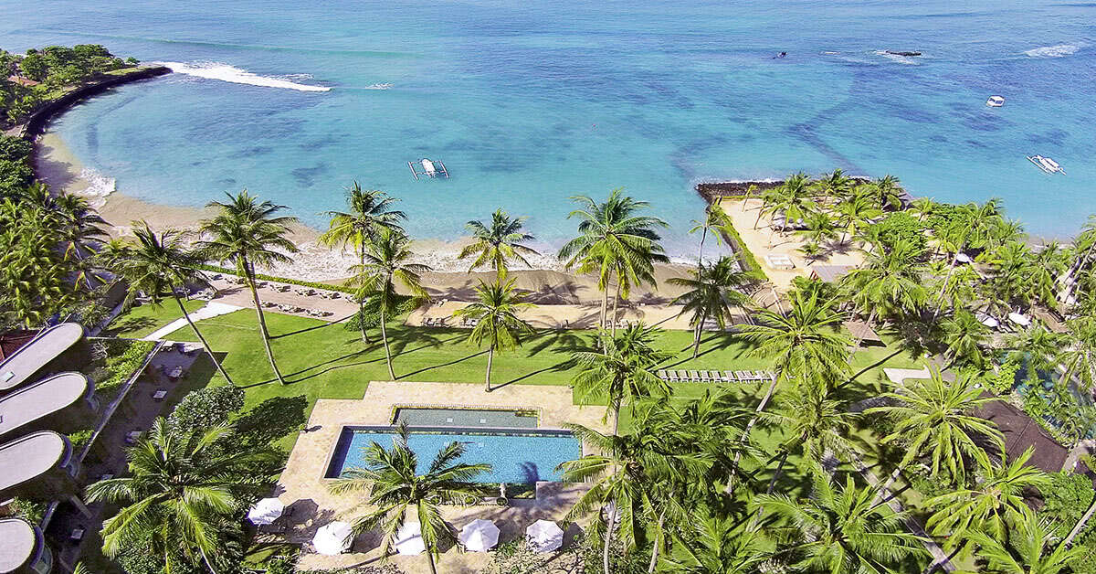 Een foto van het zwembad bij Candi Beach Resort & Spa