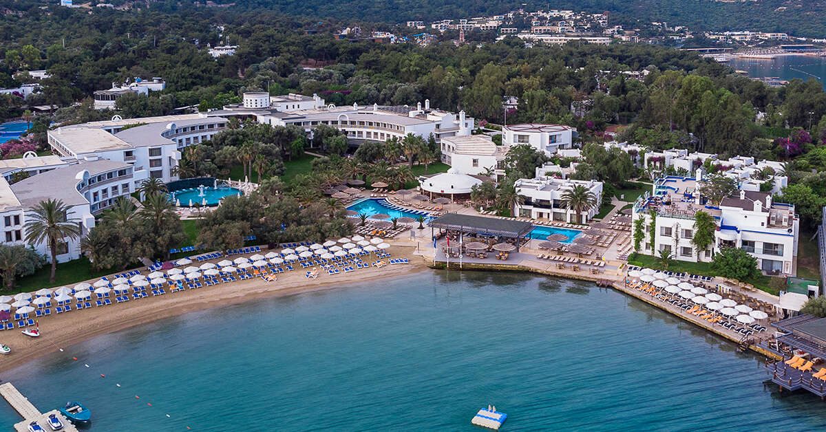 Een foto van het strand bij Hotel Samara