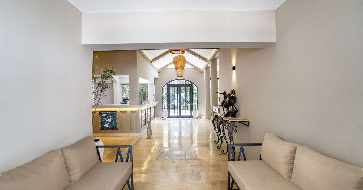 Een foto van het interieur van Manzara Boutique Hotel