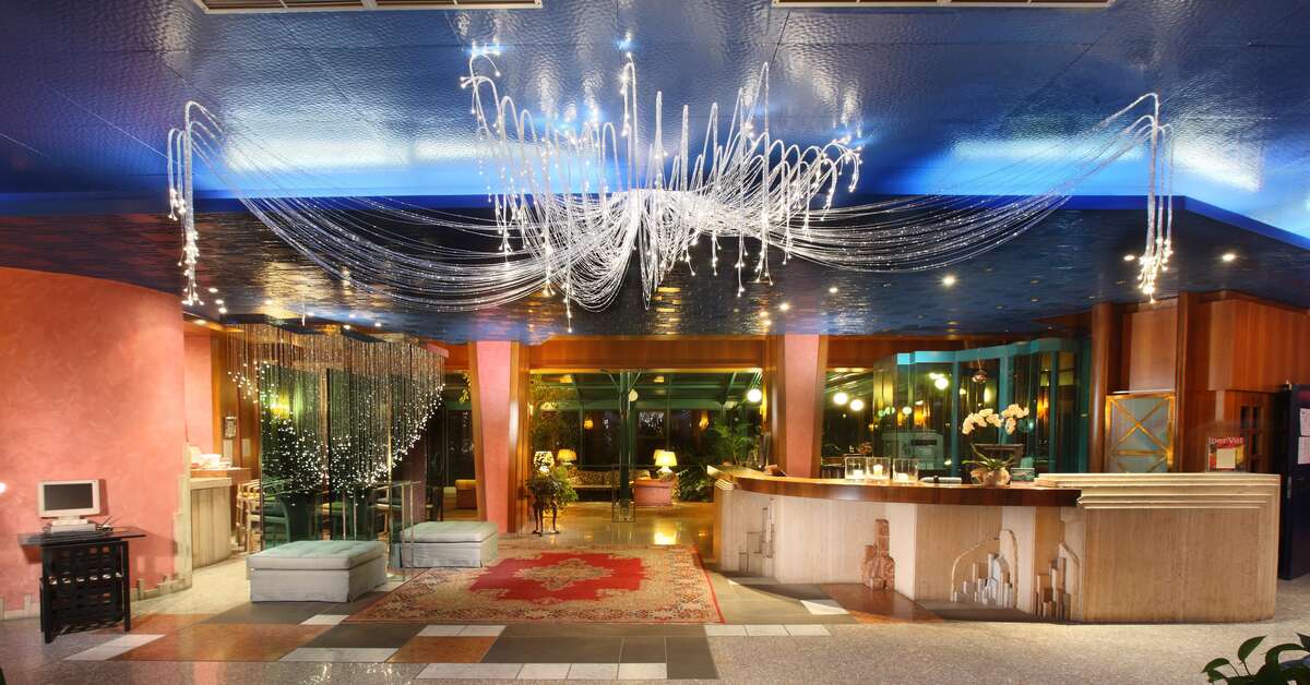 Ein Foto vom Innenbereich im Grand Hotel Panoramic