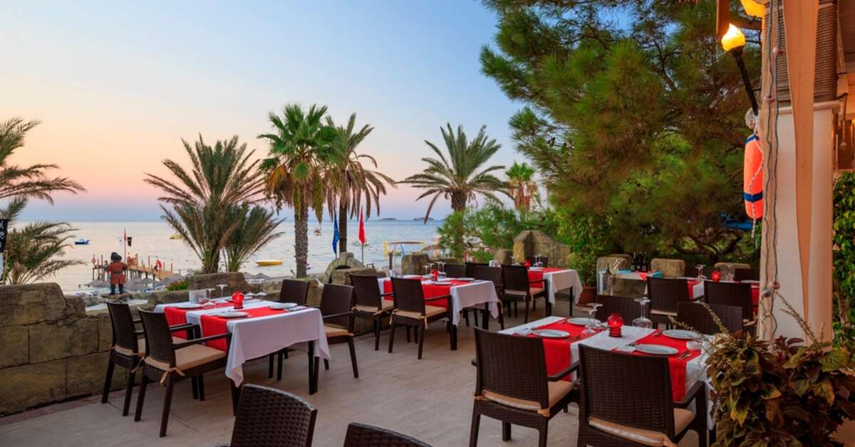 Ein Foto von den Einrichtungen im Pirate's Beach Club