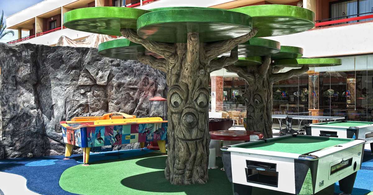 Ein Foto von den Einrichtungen im Alexandre Hotel La Siesta