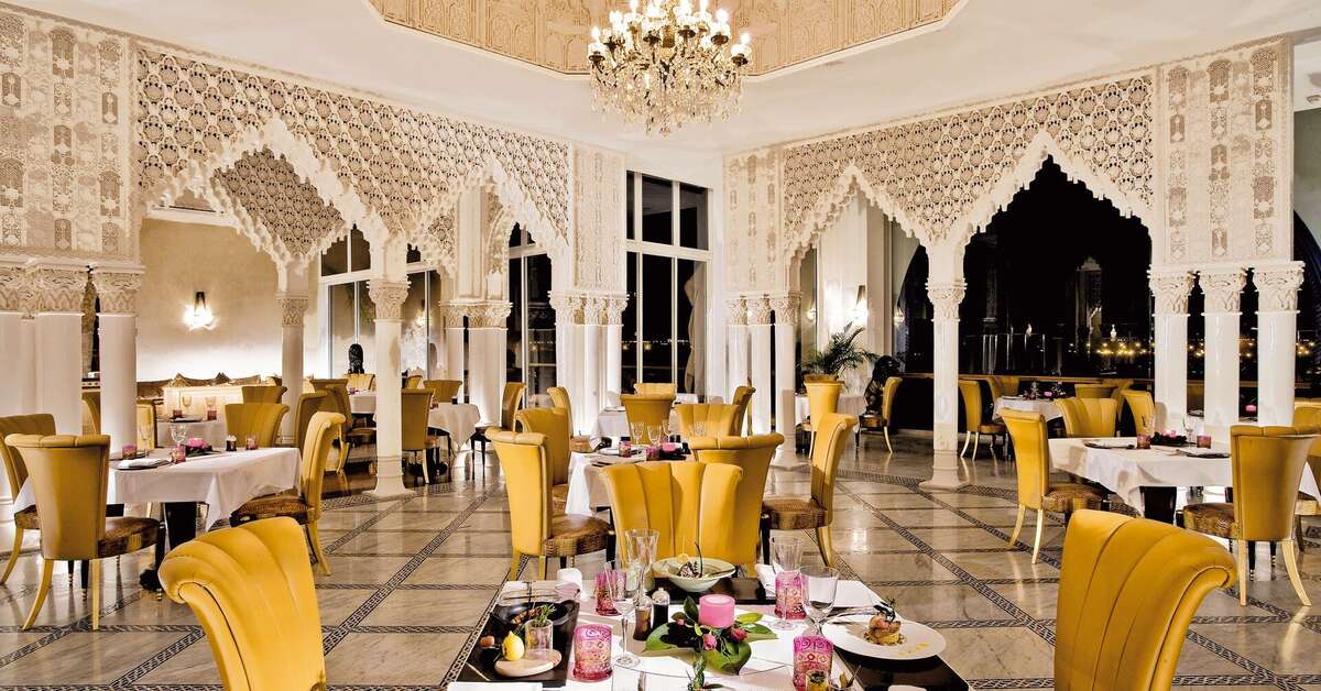 Ein Foto von den Einrichtungen im Es Saadi Marrakech Resort Hotel