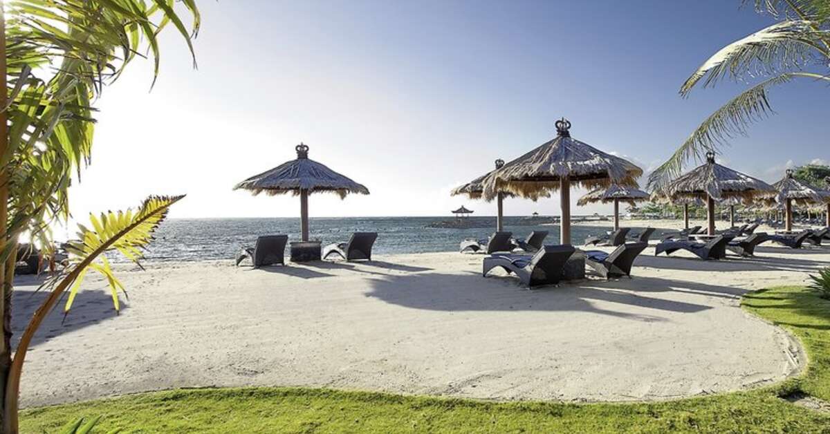 Een foto van het strand bij Bali Tropic Resort & Spa