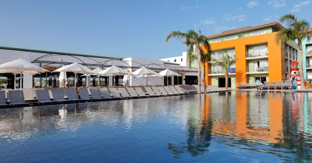 Een foto van het zwembad bij Hotel Seth Punta Prima