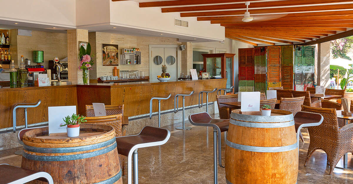 Ein Foto von den Einrichtungen im Es Baulo Petit Hotel