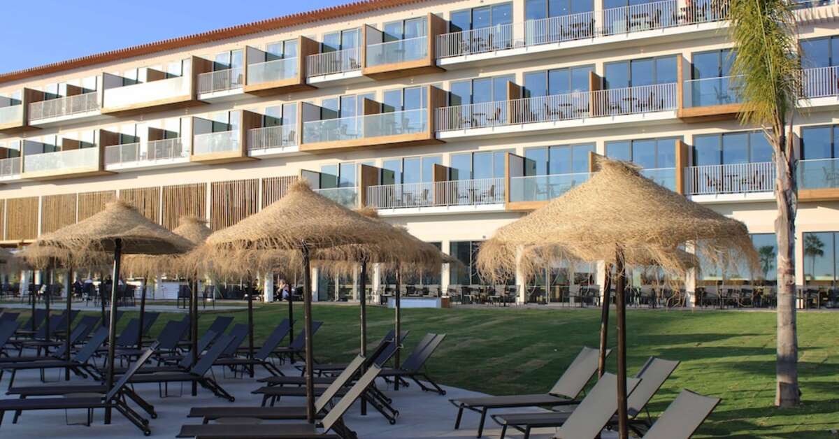 Een foto van de buitenkant van AP Cabanas Beach & Nature