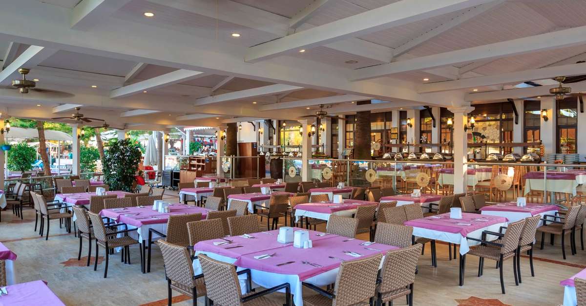 Een foto van de faciliteiten bij Pirate's Beach Club