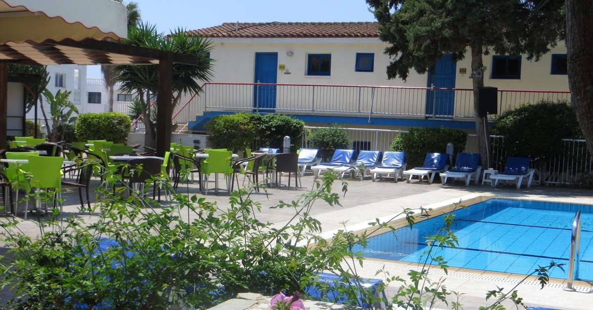 Een foto van het zwembad bij Green Bungalows Hotel & Appartementen