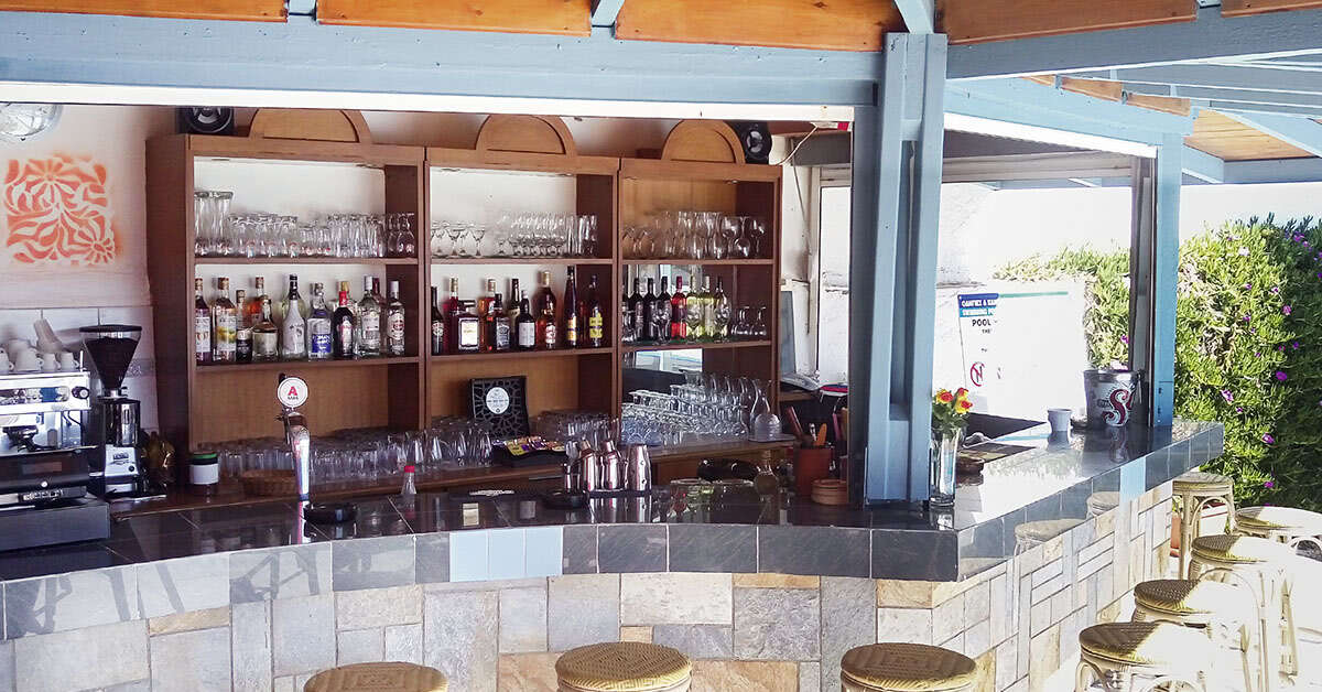 Een foto van de faciliteiten bij Sunset Beach Hotel