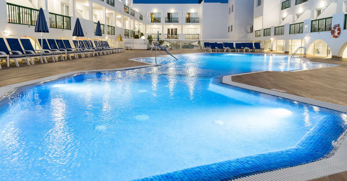 Een foto van het zwembad bij Appartementen Dunas Club