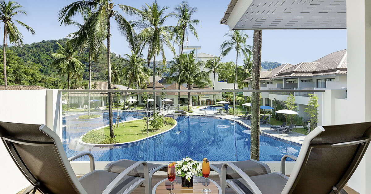 Ein Foto vom Pool im X10 Khao Lak