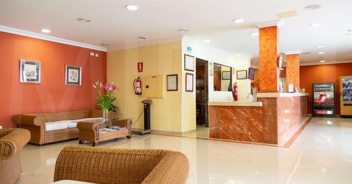 Een foto van het interieur van Casa Del Sol