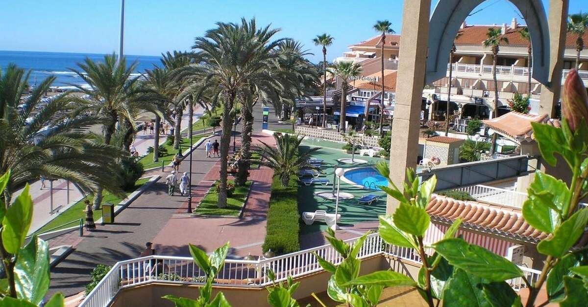 Een foto van de buitenkant van Vista Sur Appartementen