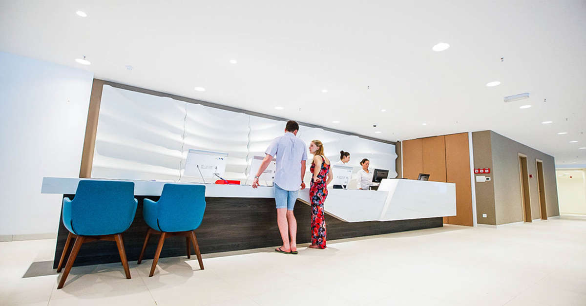 Een foto van het interieur van TUI Blue Adriatic Beach