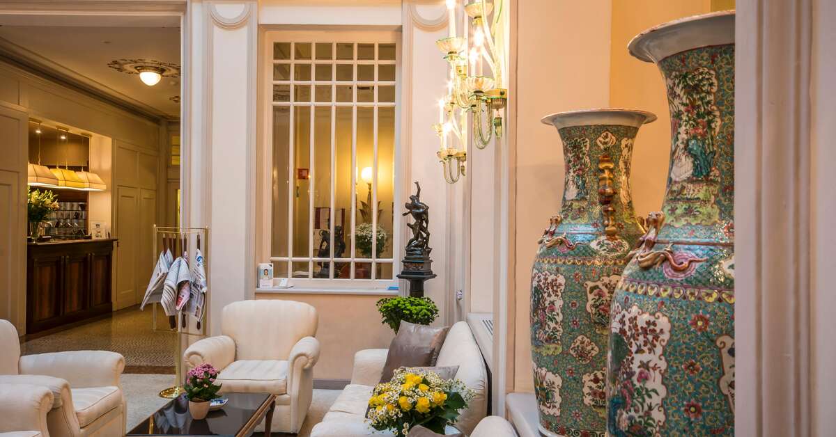 Een foto van Hotel Corona d 'Oro