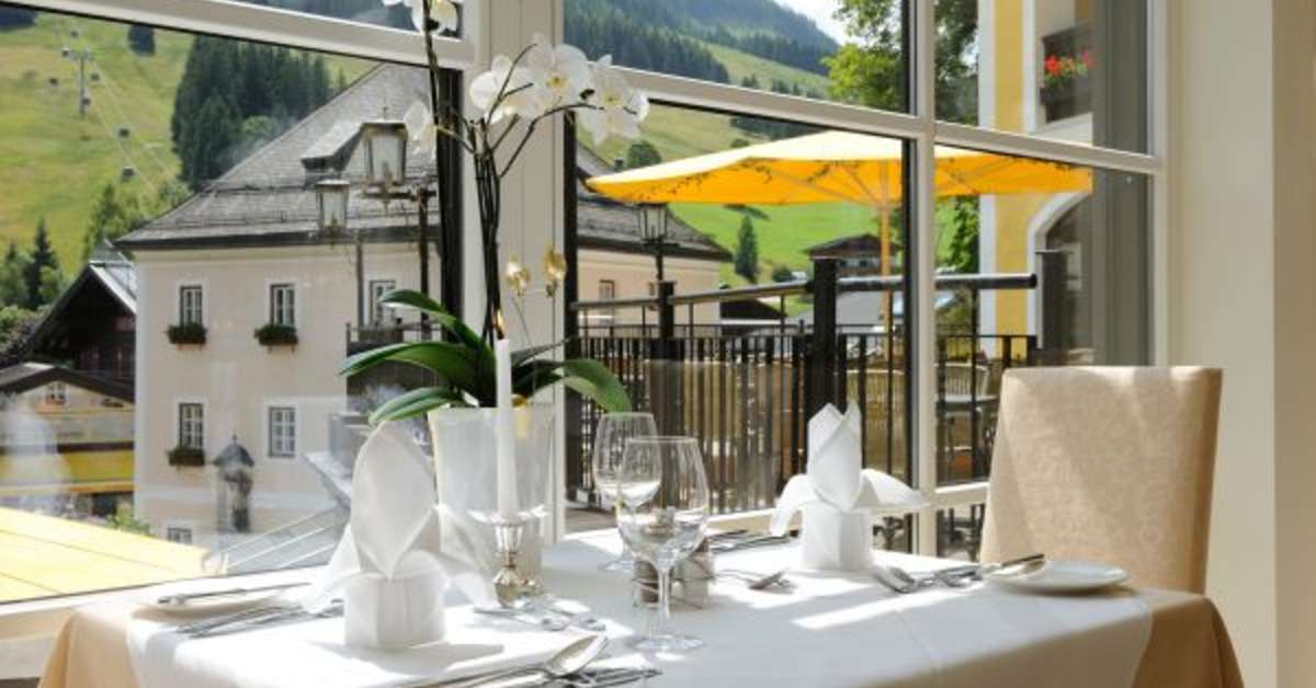 Een foto van de faciliteiten bij Hotel Saalbacher Hof