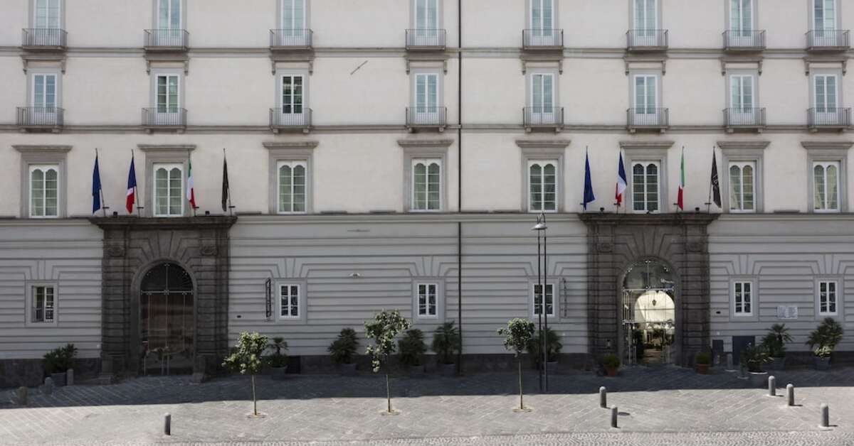 Een foto van Palazzo Caracciolo Napoli