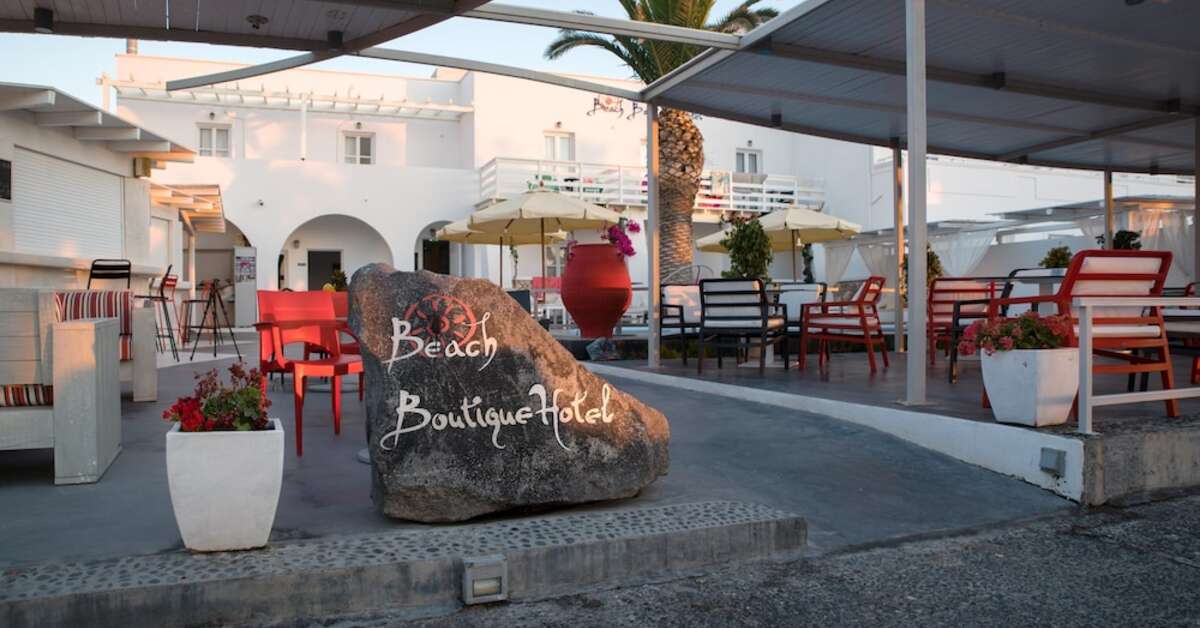 Ein Foto von den Einrichtungen im Beach Boutique