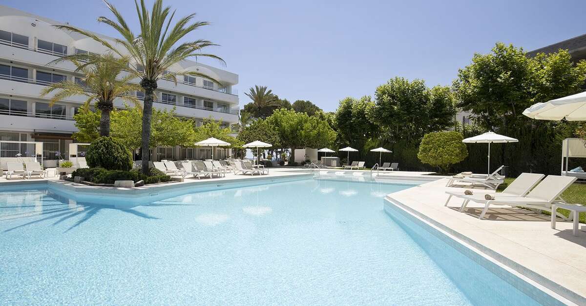 Een foto van een overzicht van Hotel Canyamel Park