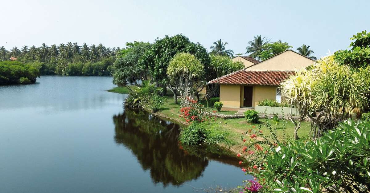 Een foto van de buitenkant van Club Palm Bay Hotel