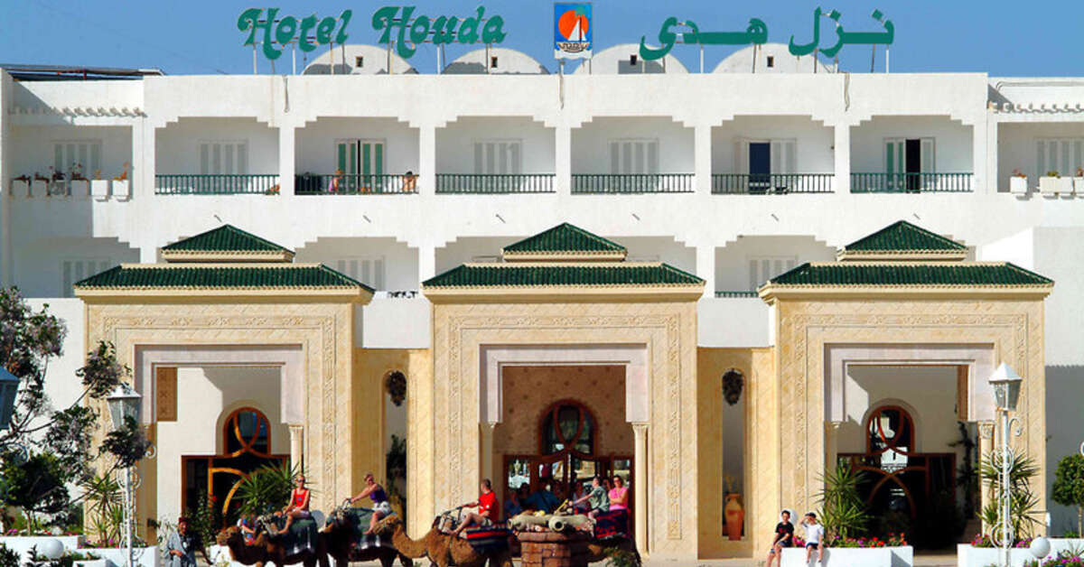 Een foto van de buitenkant van Houda Golf & Beach Resort