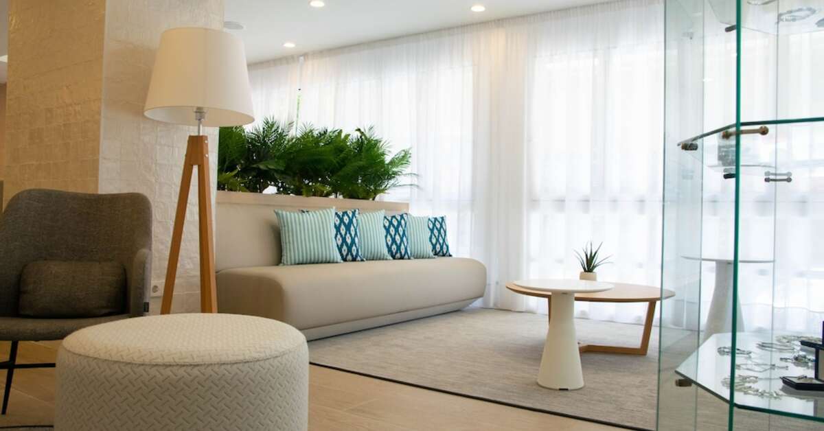 Een foto van het interieur van Blue Sea Mediodia