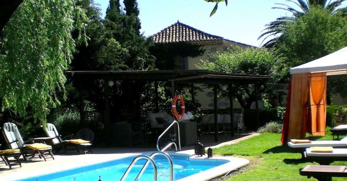 Een foto van het zwembad bij Hotel Rural Las Calas