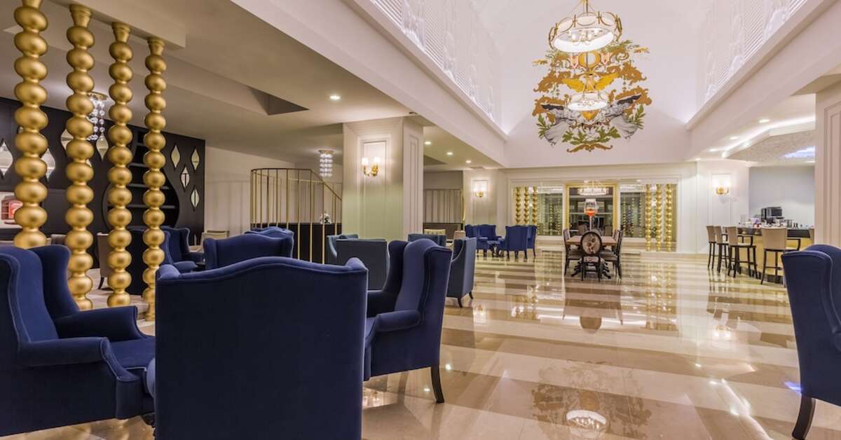 Een foto van het interieur van Mary Palace Resort & Spa