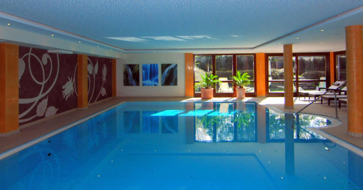 Een foto van het zwembad bij Hotel Sonnalp