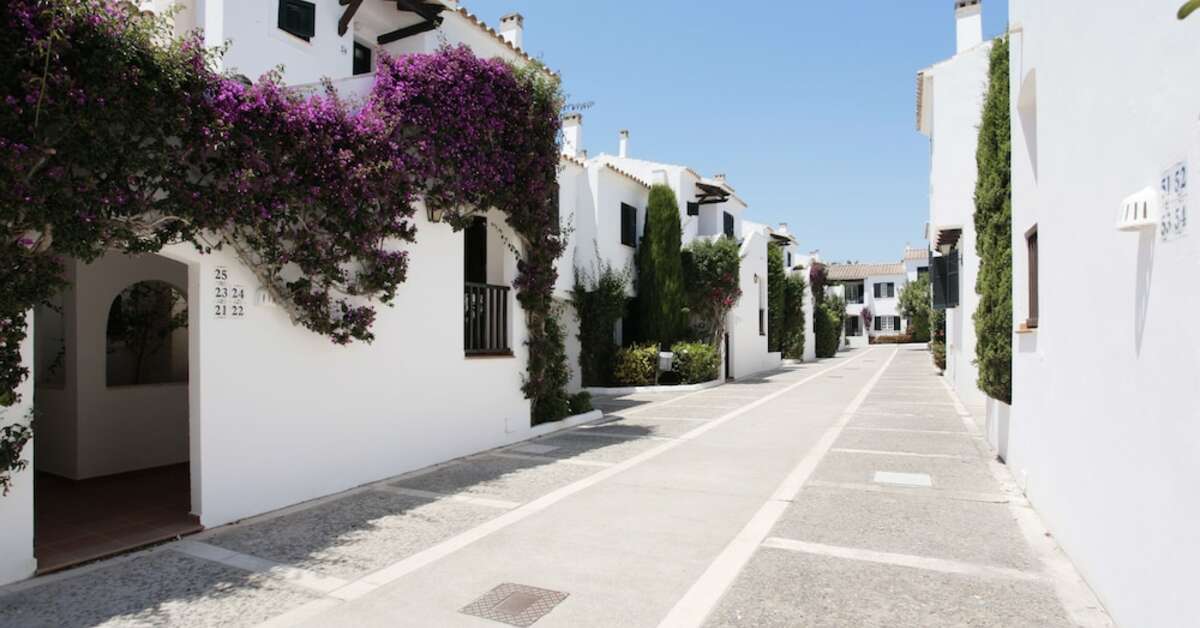 Een foto van de buitenkant van Grupotel Club Menorca