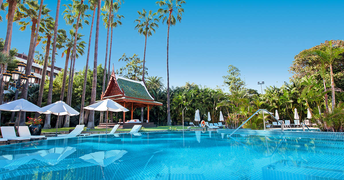 Ein Foto von einer Übersicht des Hotel Botanico & The Oriental Spa Garden