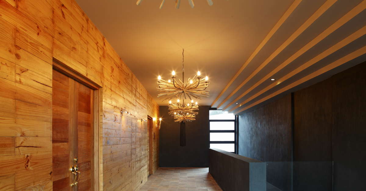 Een foto van het interieur van The Waters By Kathatani