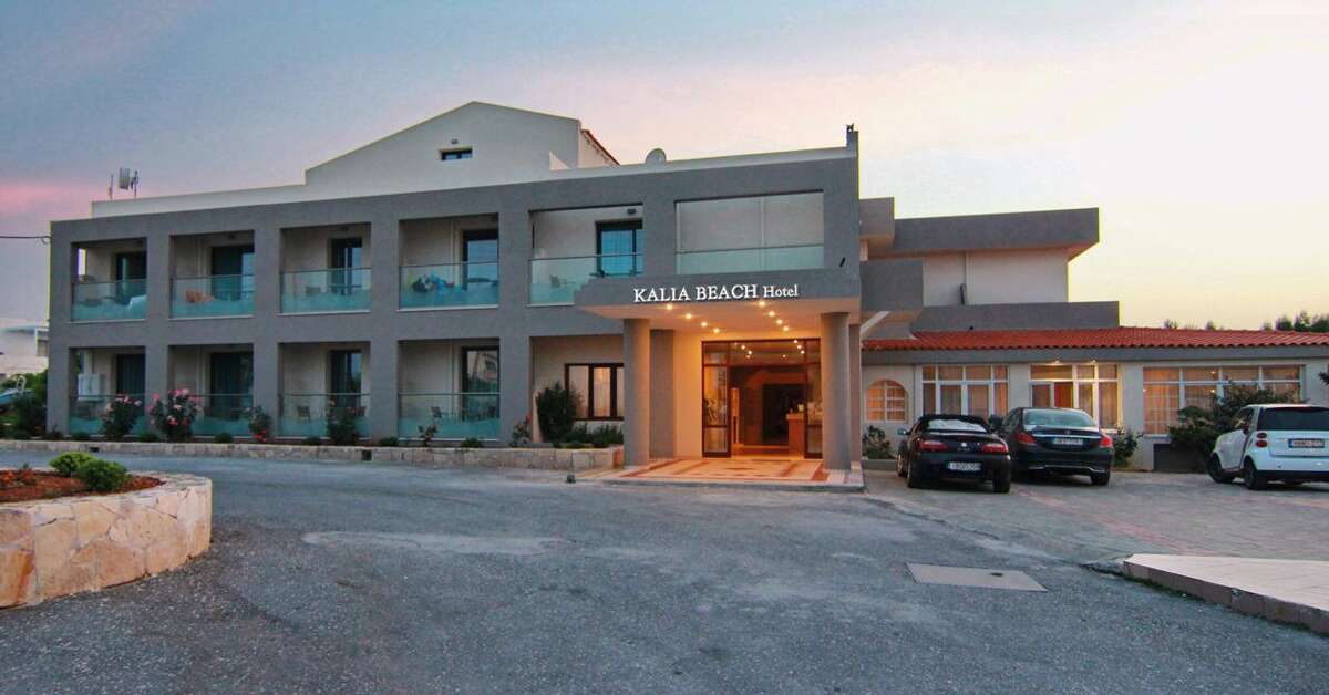 Een foto van de buitenkant van Hotel Kalia Beach