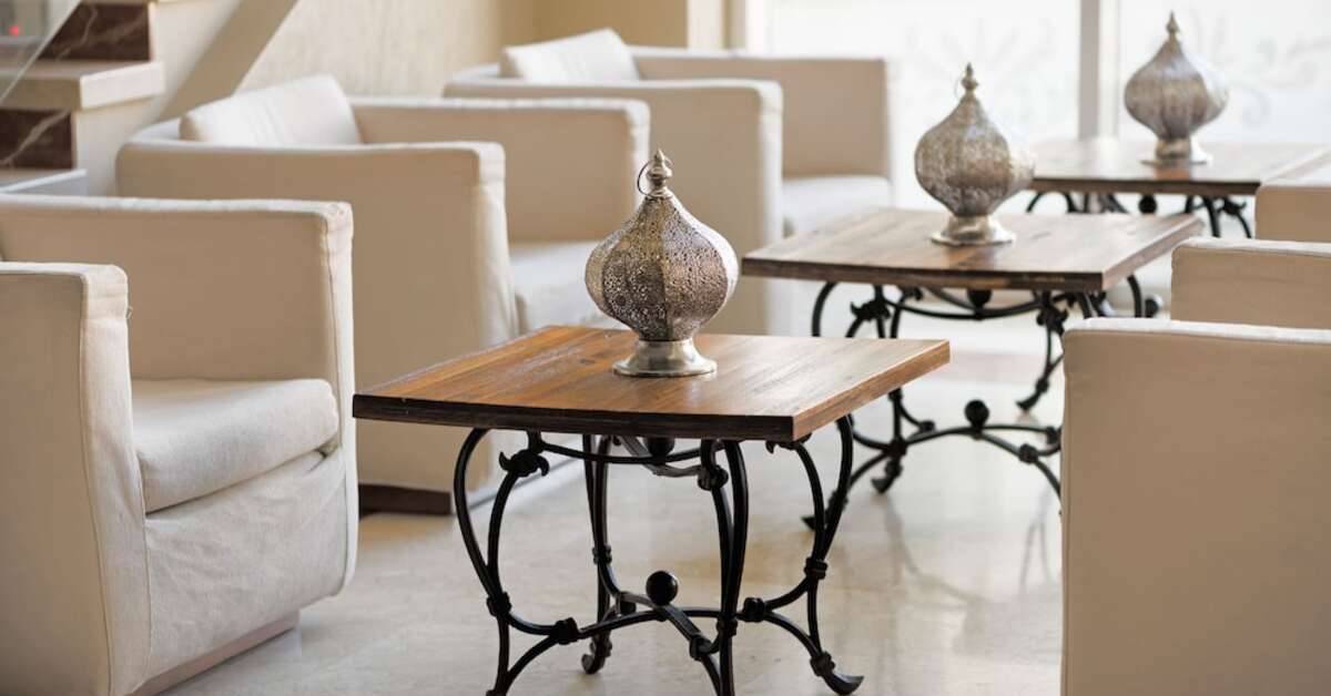 Een foto van het interieur van Sun Palace Albir