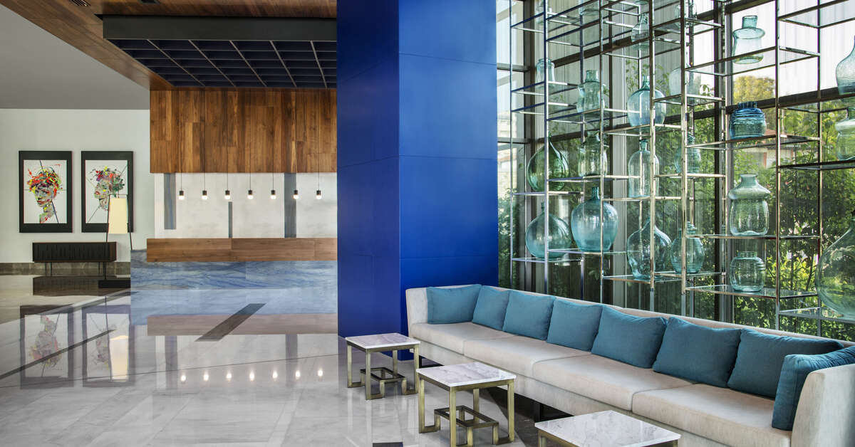 Een foto van het interieur van Acanthus Cennet Barut Collection
