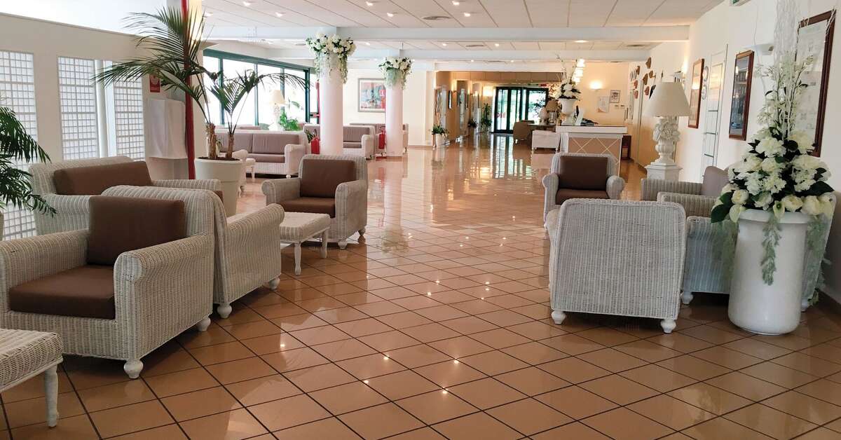 Een foto van het interieur van Hotel Sierra Silvana