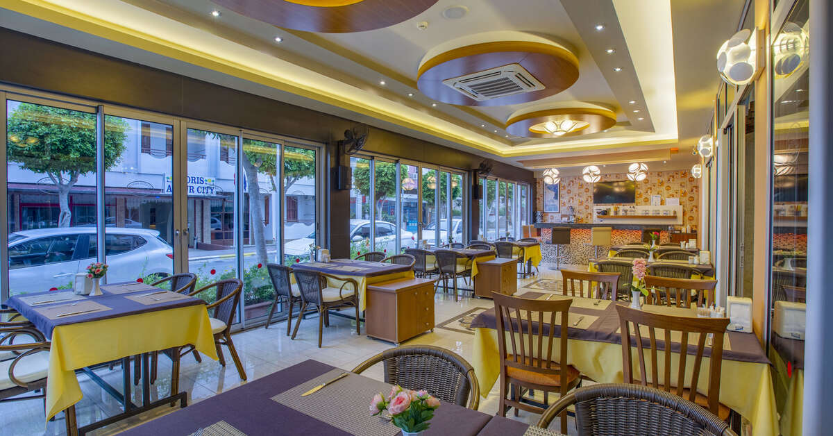 Een foto van de faciliteiten bij Alanya Beach Hotel