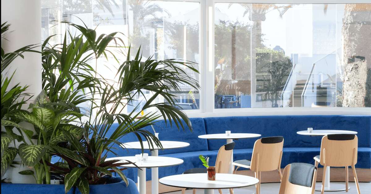 Een foto van het interieur van Barcarola Club Appartementen