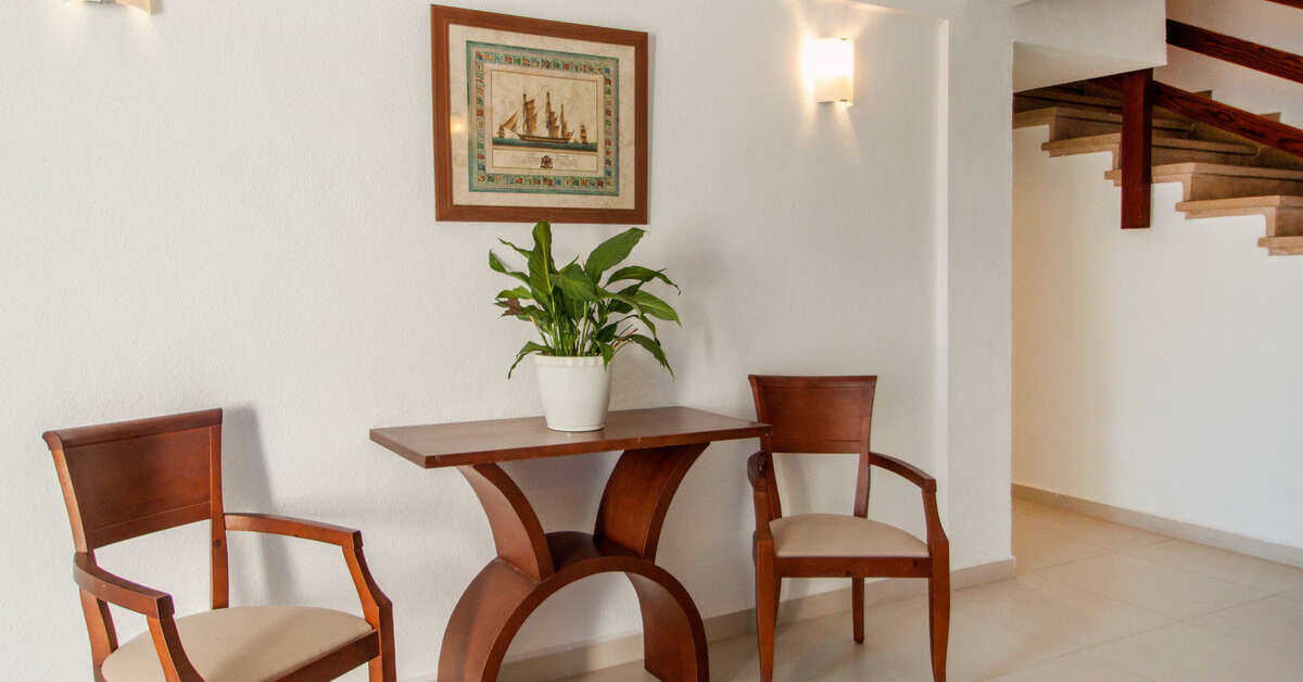 Een foto van het interieur van Blue Sea Cala Millor