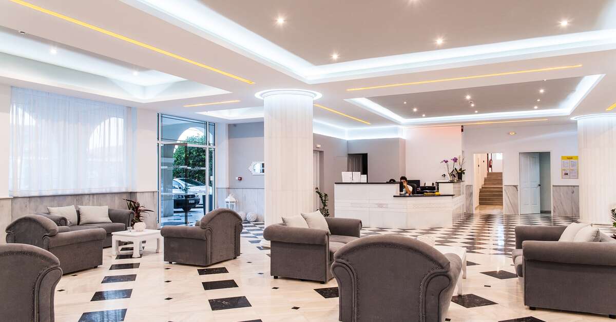 Een foto van het interieur van Surreal Klelia Beach Hotel