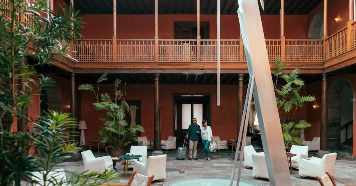 Een foto van het interieur van Boutique Hotel San Roque