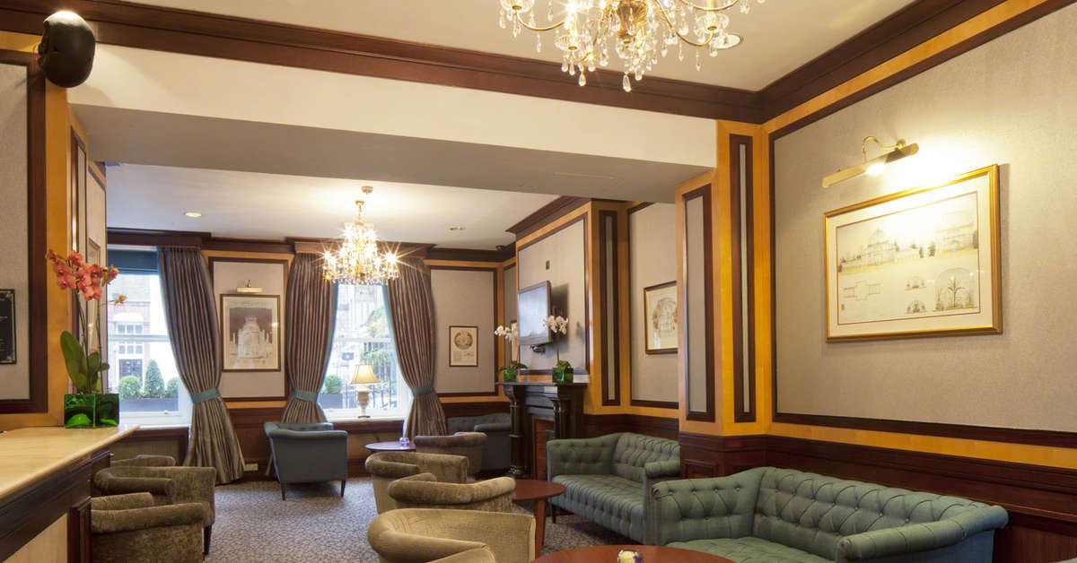 Een foto van het interieur van Grange Langham Court Hotel